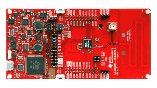 LAUNCHXL-CC1312R1, Texas Instruments