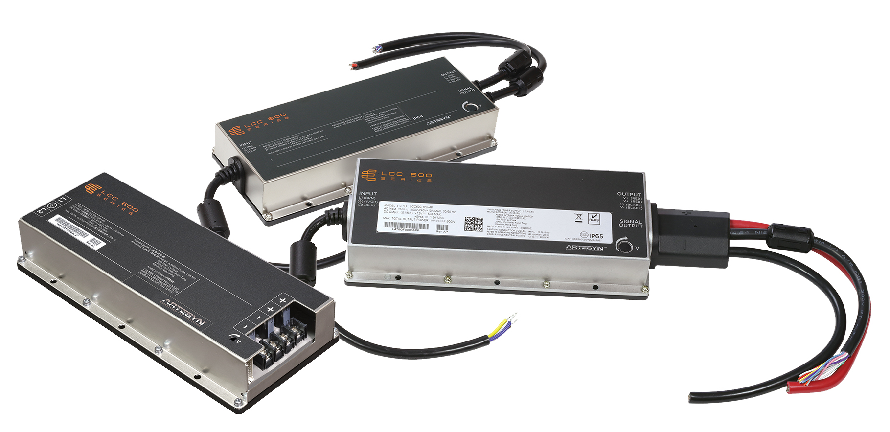 LCC600-12U-9P, Artesyn