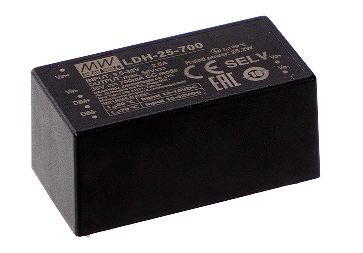 LDH-25-350, MEAN WELL