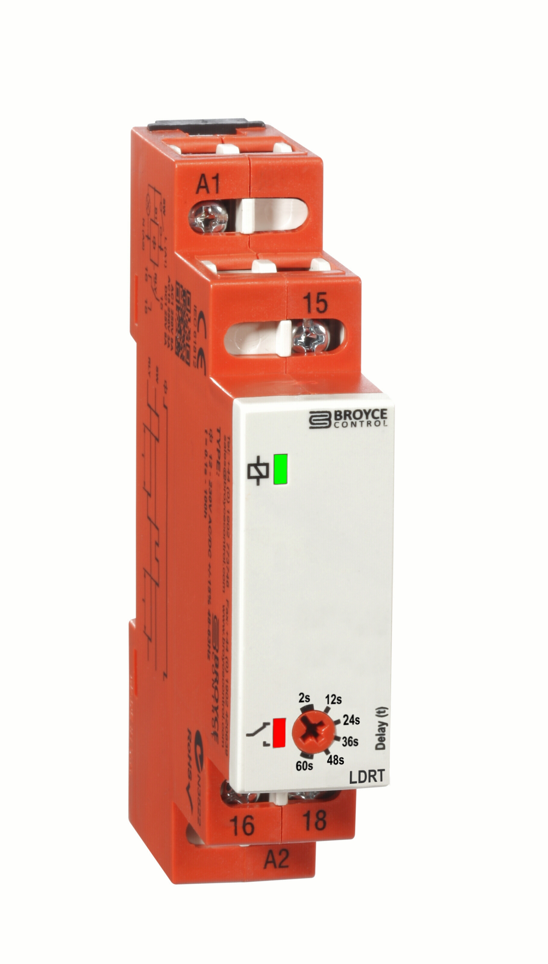 LDRT 115VAC 2-60s/100ms, Broyce Control