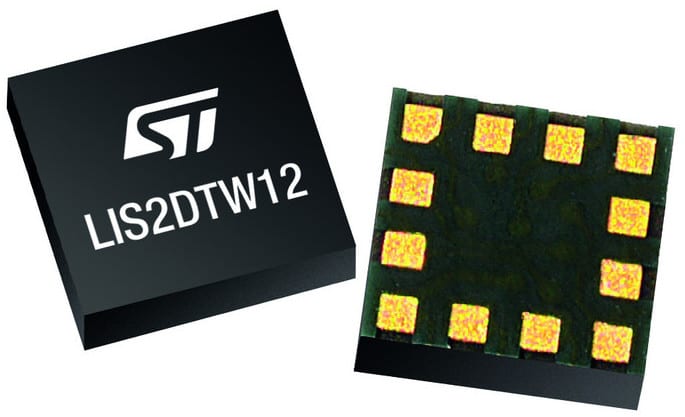 LIS2DU12TR, STMicroelectronics