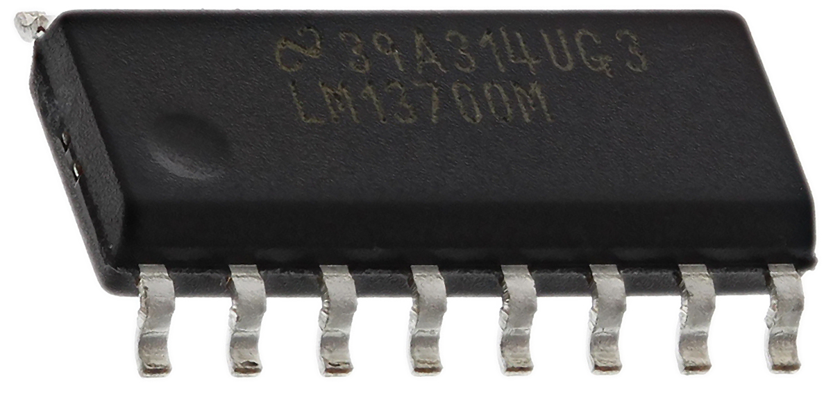 LM13700M/NOPB, Texas Instruments