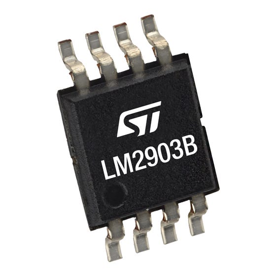 LM2903BYST, STMicroelectronics