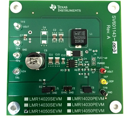 LMR14050SEVM, Texas Instruments