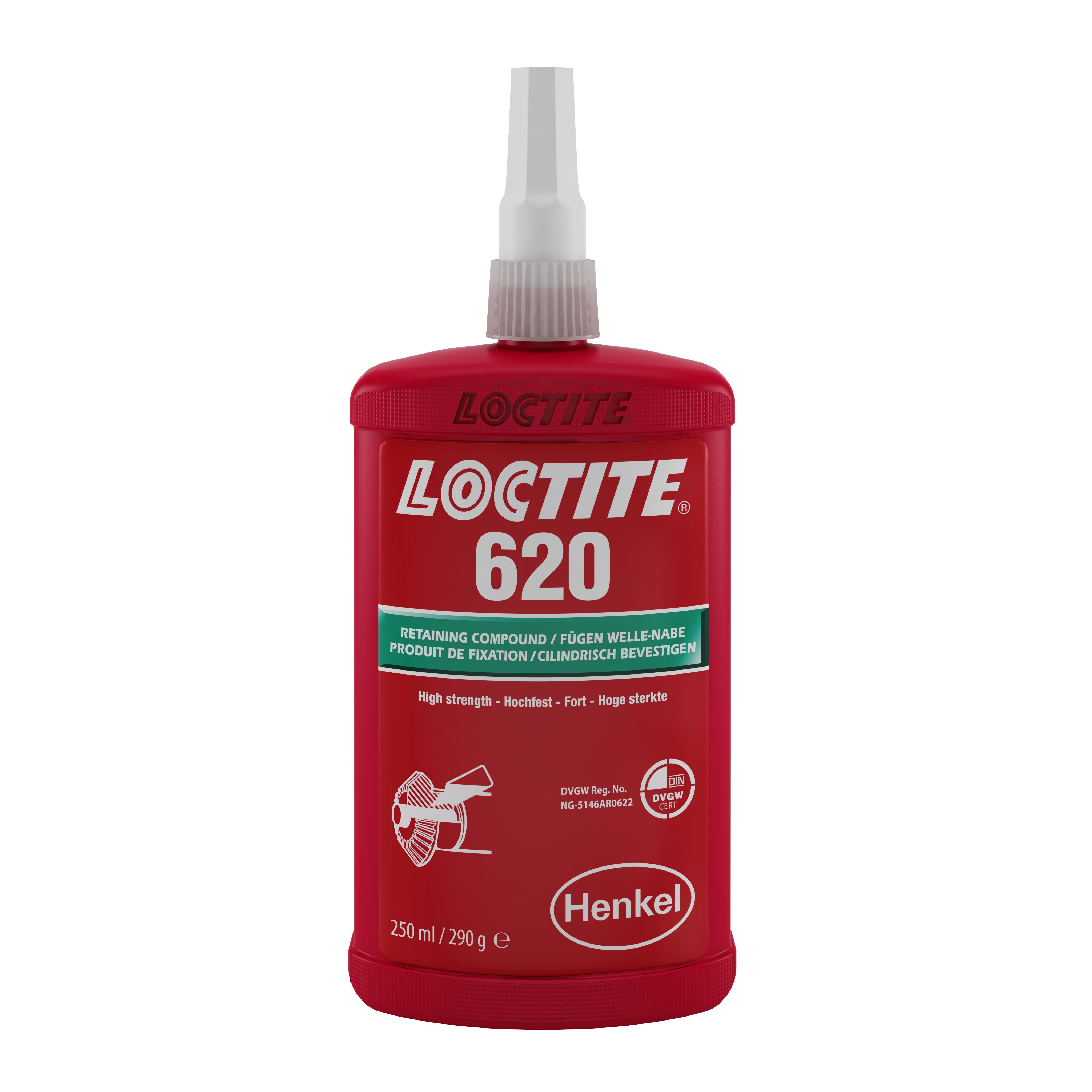 LOCTITE 620 BO250ML EGFD, Loctite