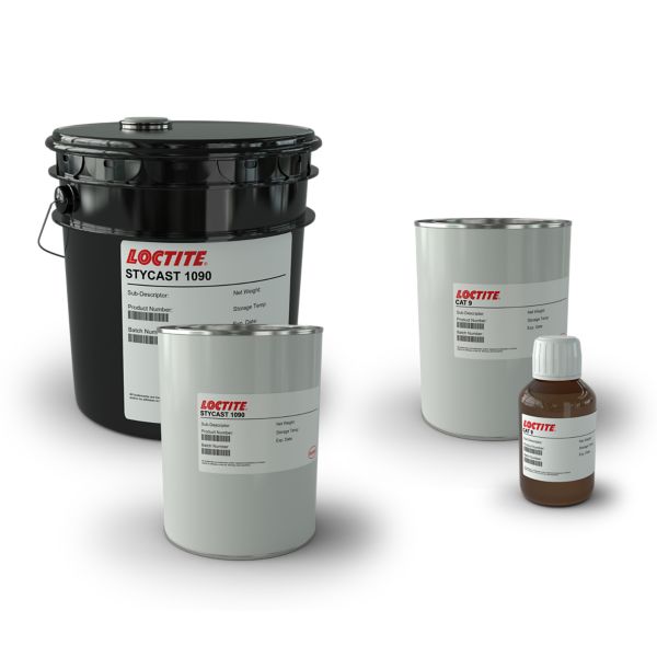 LOCTITE STYCAST 1090 BK, 1gal, Loctite