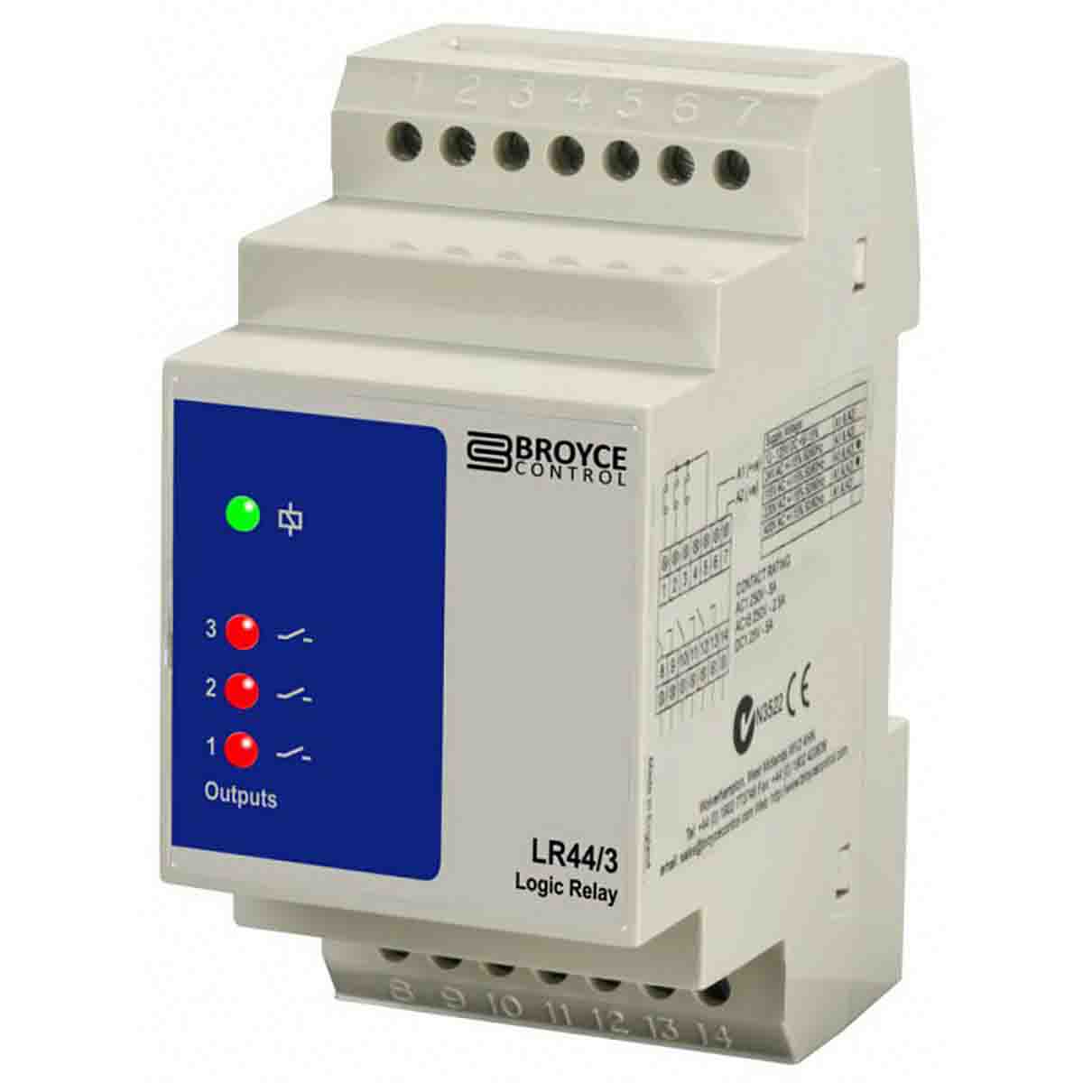 LR44/3 100-230V AC/DC, Broyce Control
