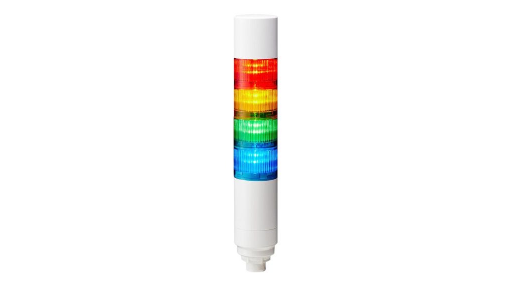 LR6-402WCBW-RYGB+FB295, Patlite