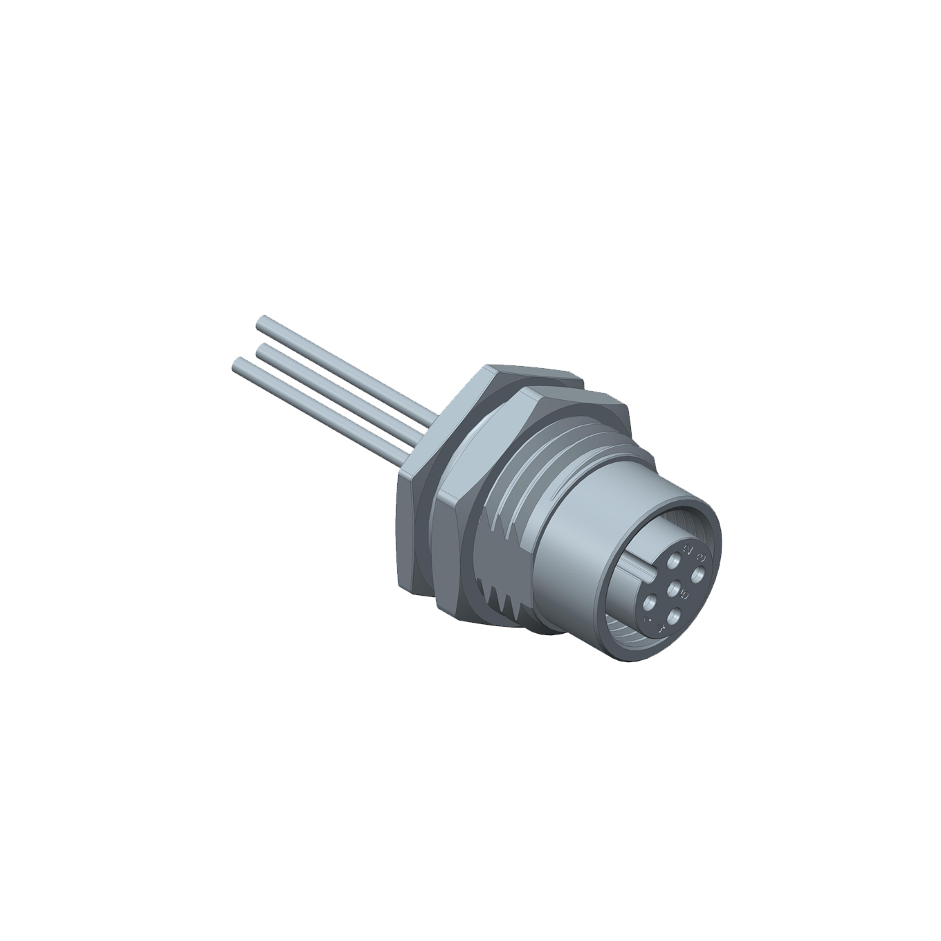 M12A-17PFFC-SF8B20, Amphenol Industrial