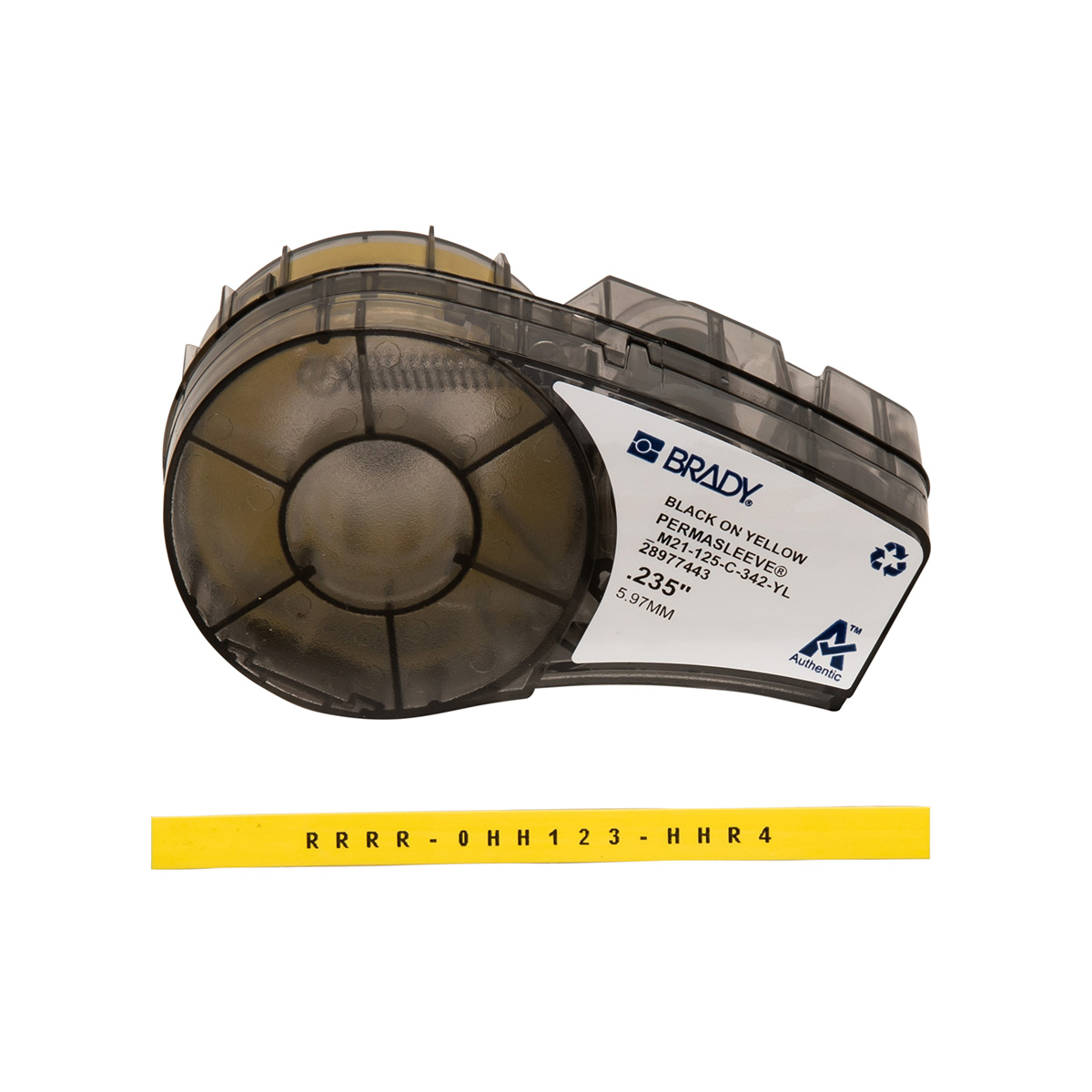 M21-125-C-342-YL, Brady