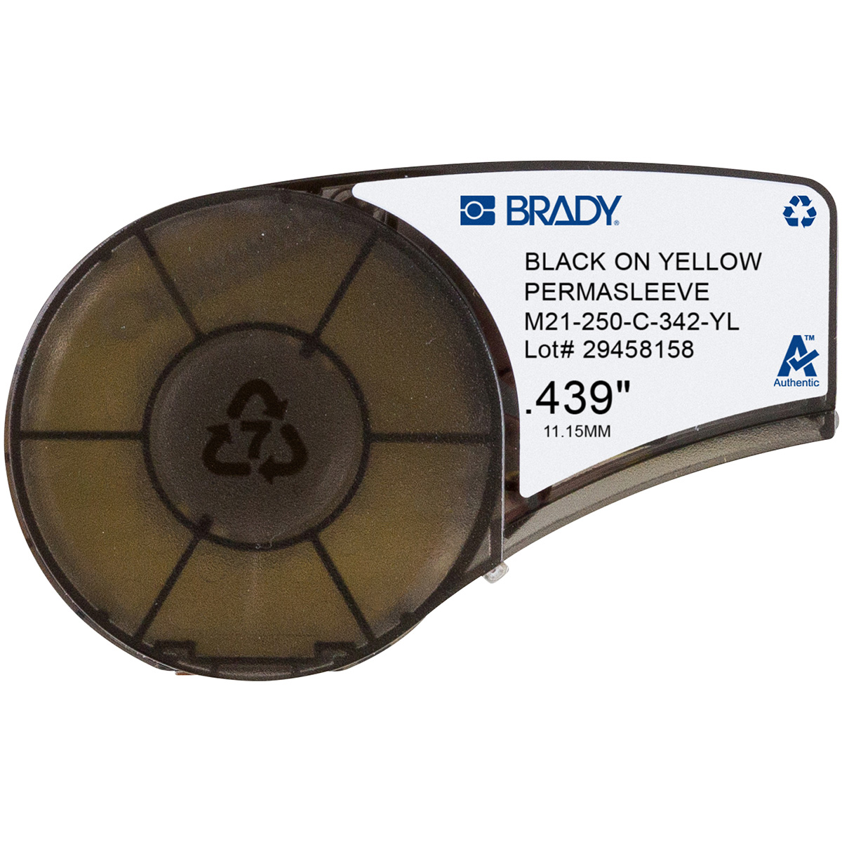 M21-250-C-342-YL, Brady