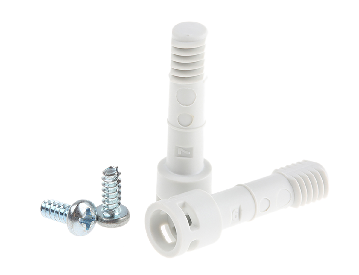 MBS HH SCREW SET GREY, Fibox