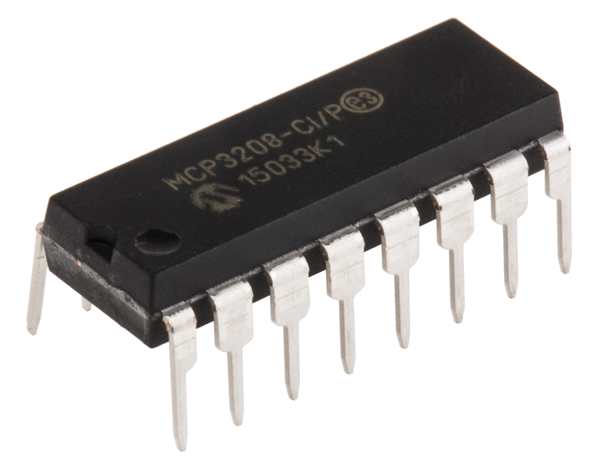MCP3208-CI/P, Microchip