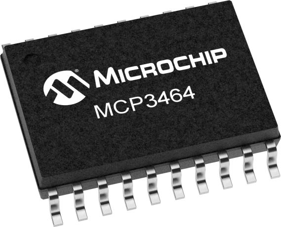 MCP3464-E/ST, Microchip