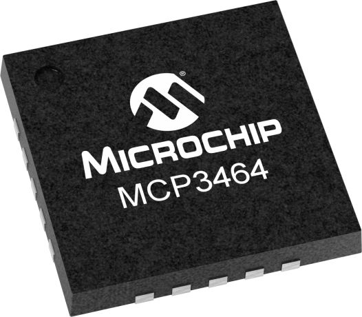 MCP3464T-E/NC, Microchip