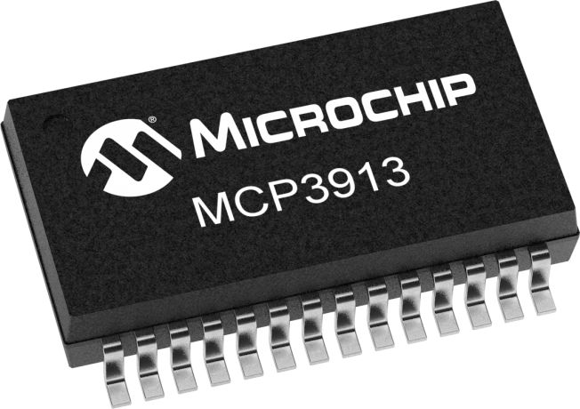 MCP3913A1T-E/SS, Microchip