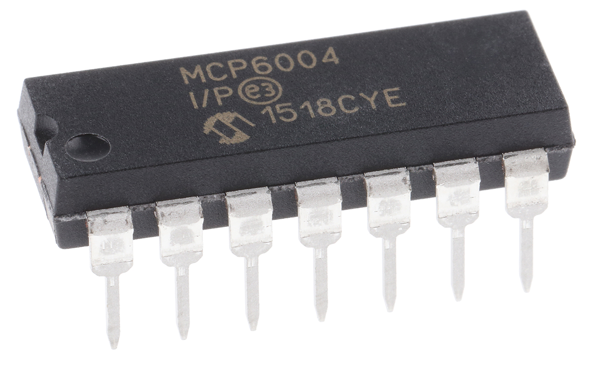 MCP6004-I/P, Microchip