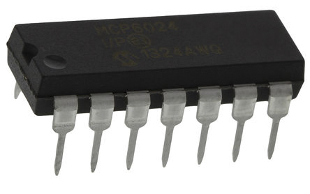 MCP6024-I/P, Microchip