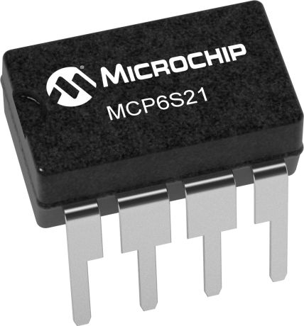 MCP6S21-I/P, Microchip