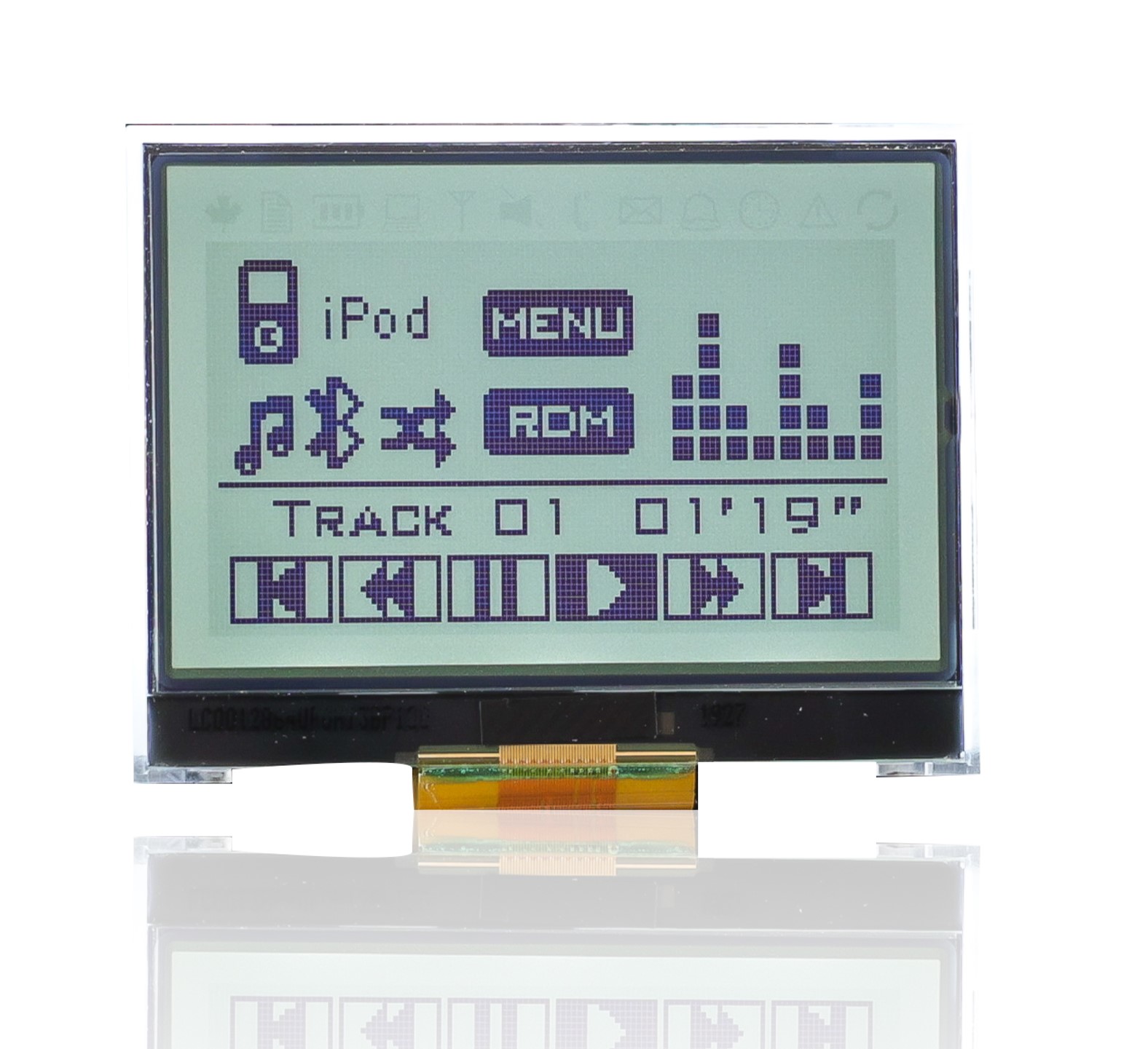 MDCOG128064B6W-FPTLW, Midas