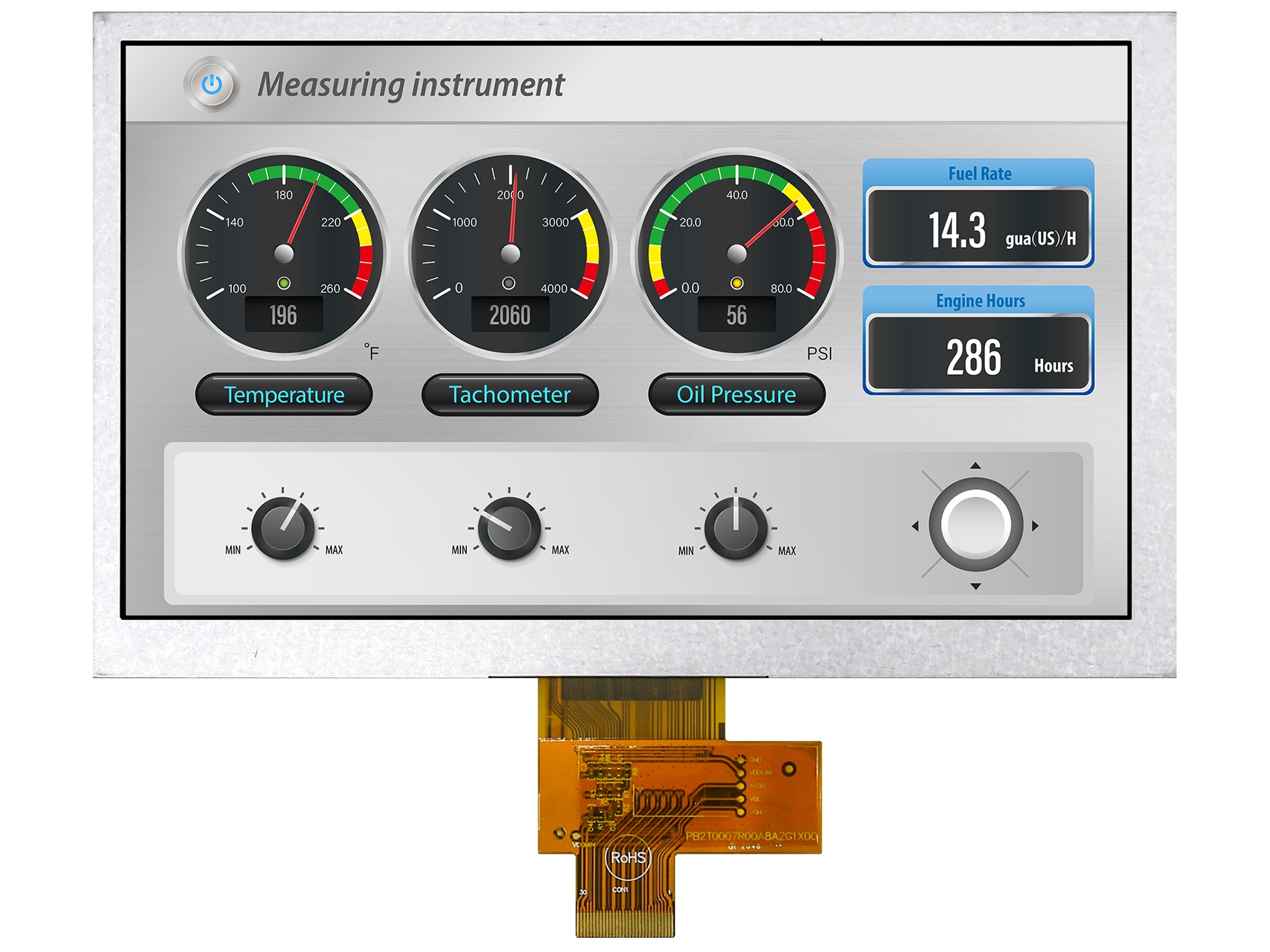 MDT0700JIHH-MIPI, Midas
