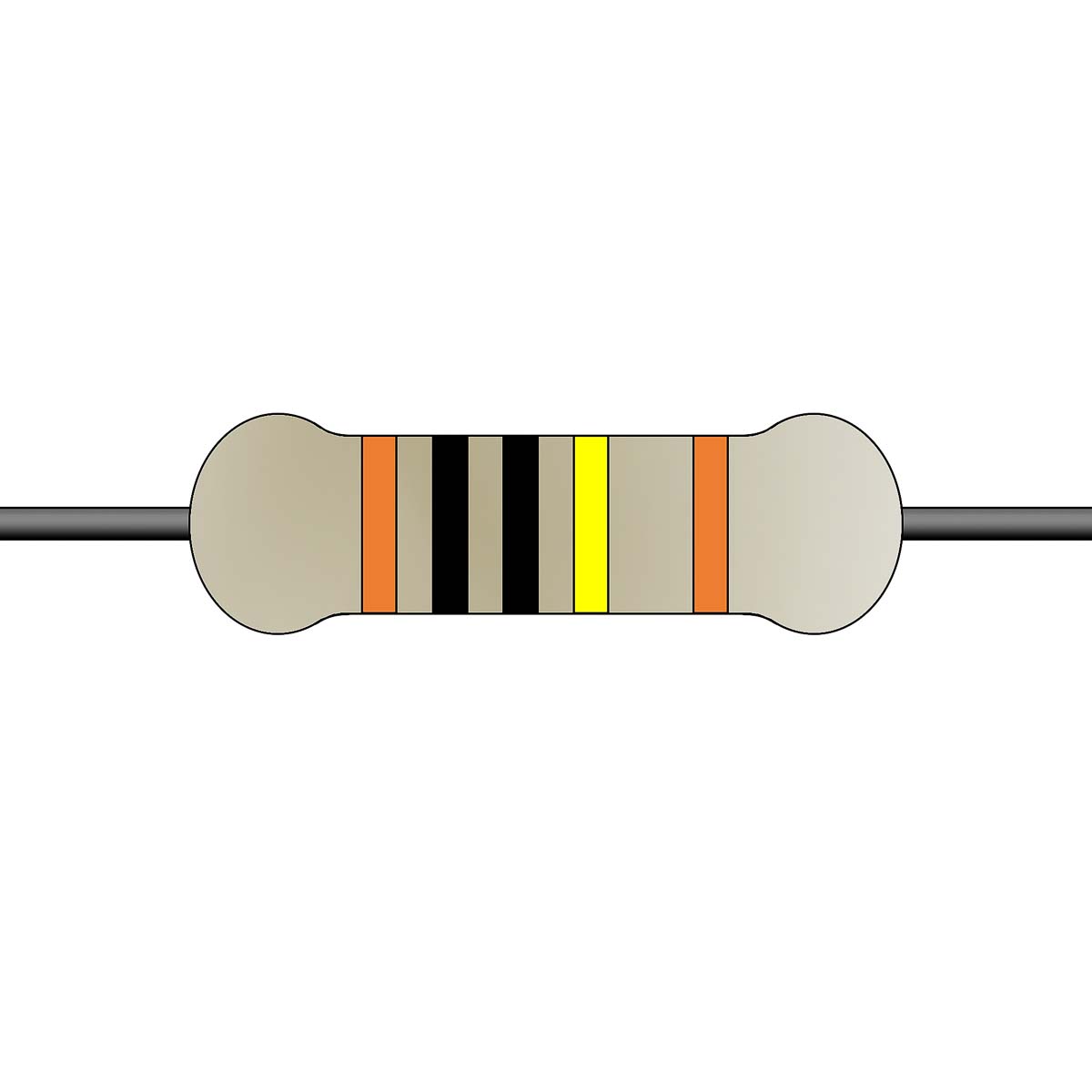 MF0207FTE52-1M, Yageo