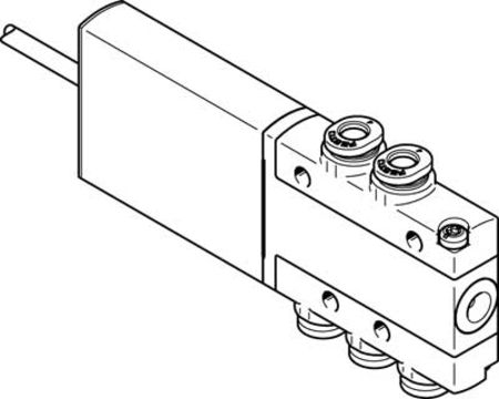 MHE2-MS1H-5/2-QS-4-K, Festo