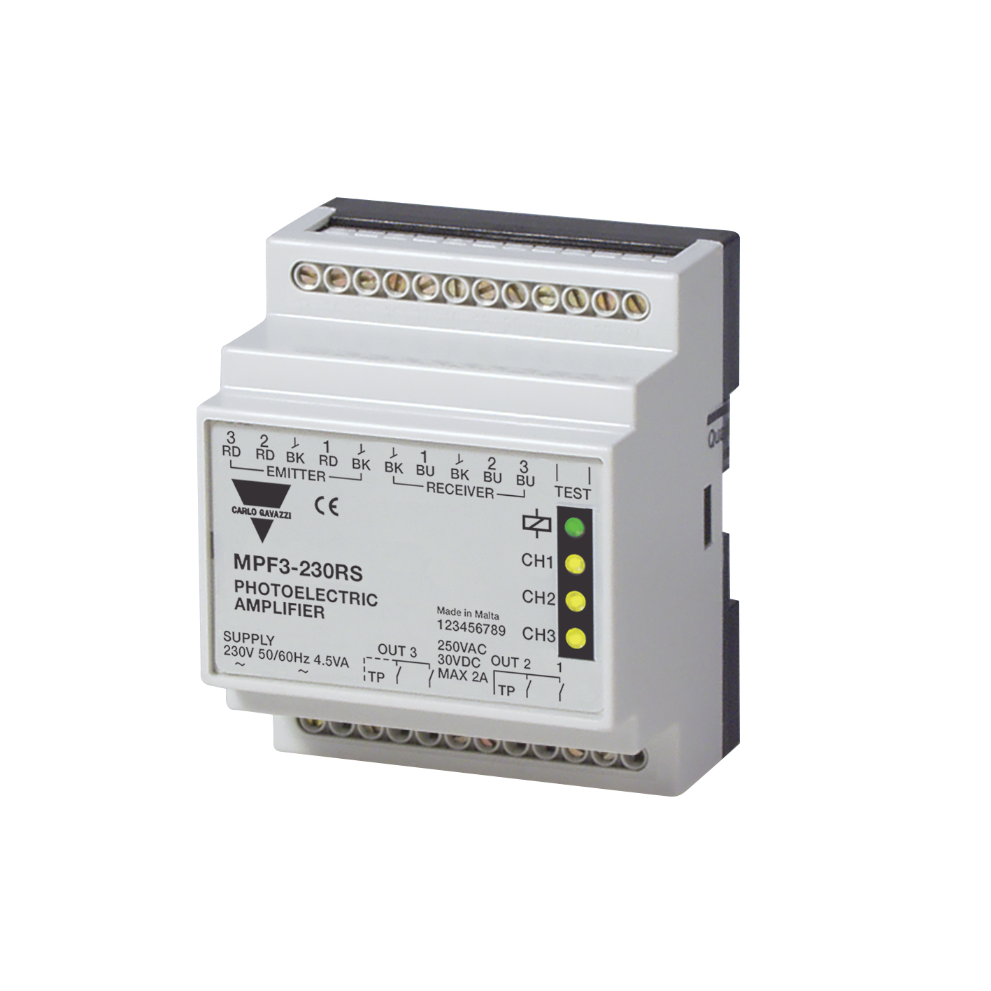 MPF3-230RS, Carlo Gavazzi