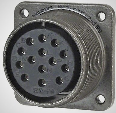 MS3102E22-19SW, Amphenol Industrial