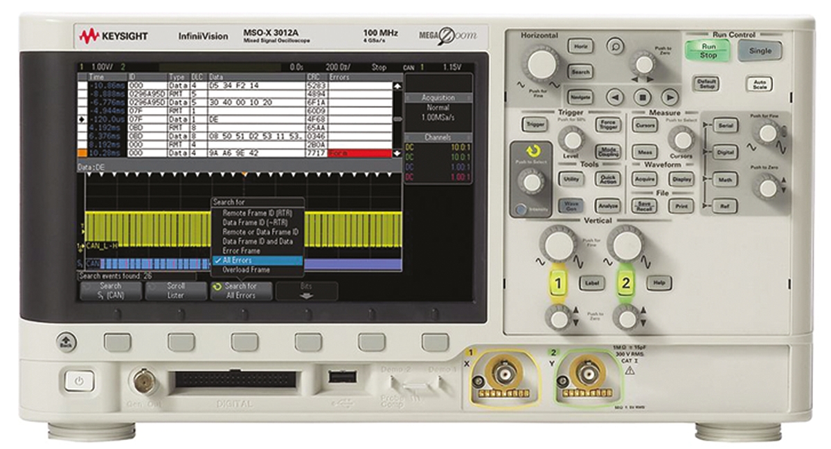 MSOX3012A, Keysight Technologies