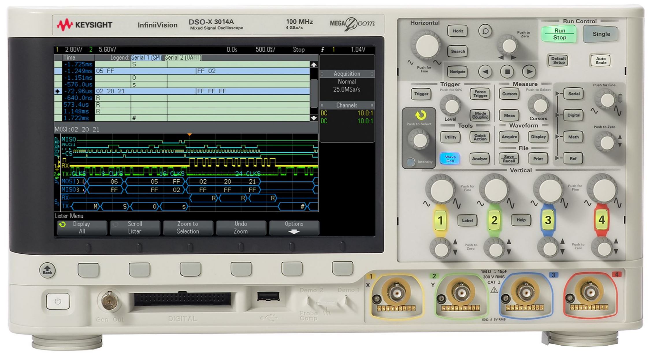 MSOX3052A, Keysight Technologies