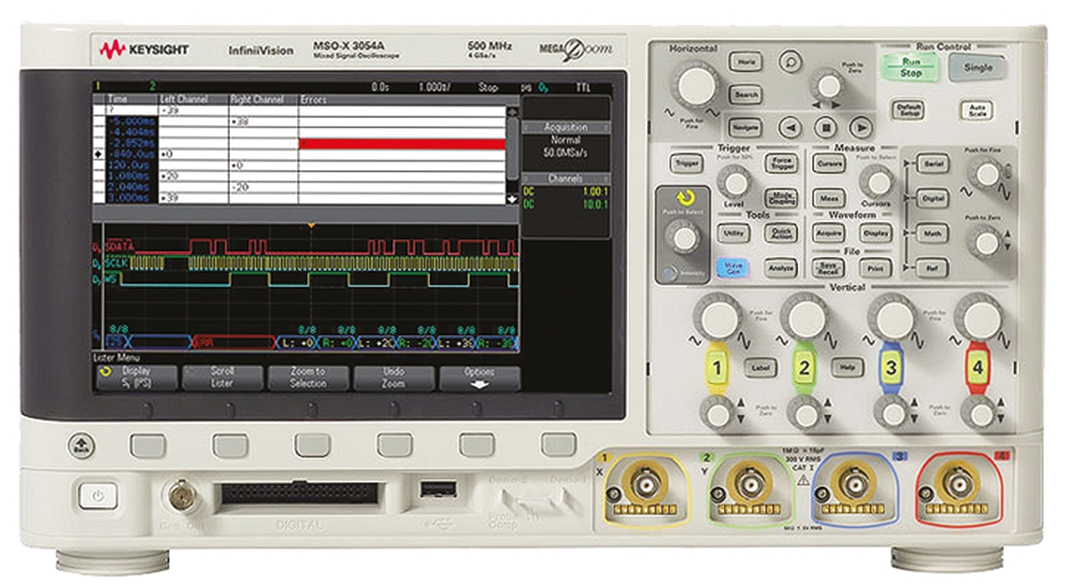 MSOX3054A, Keysight Technologies