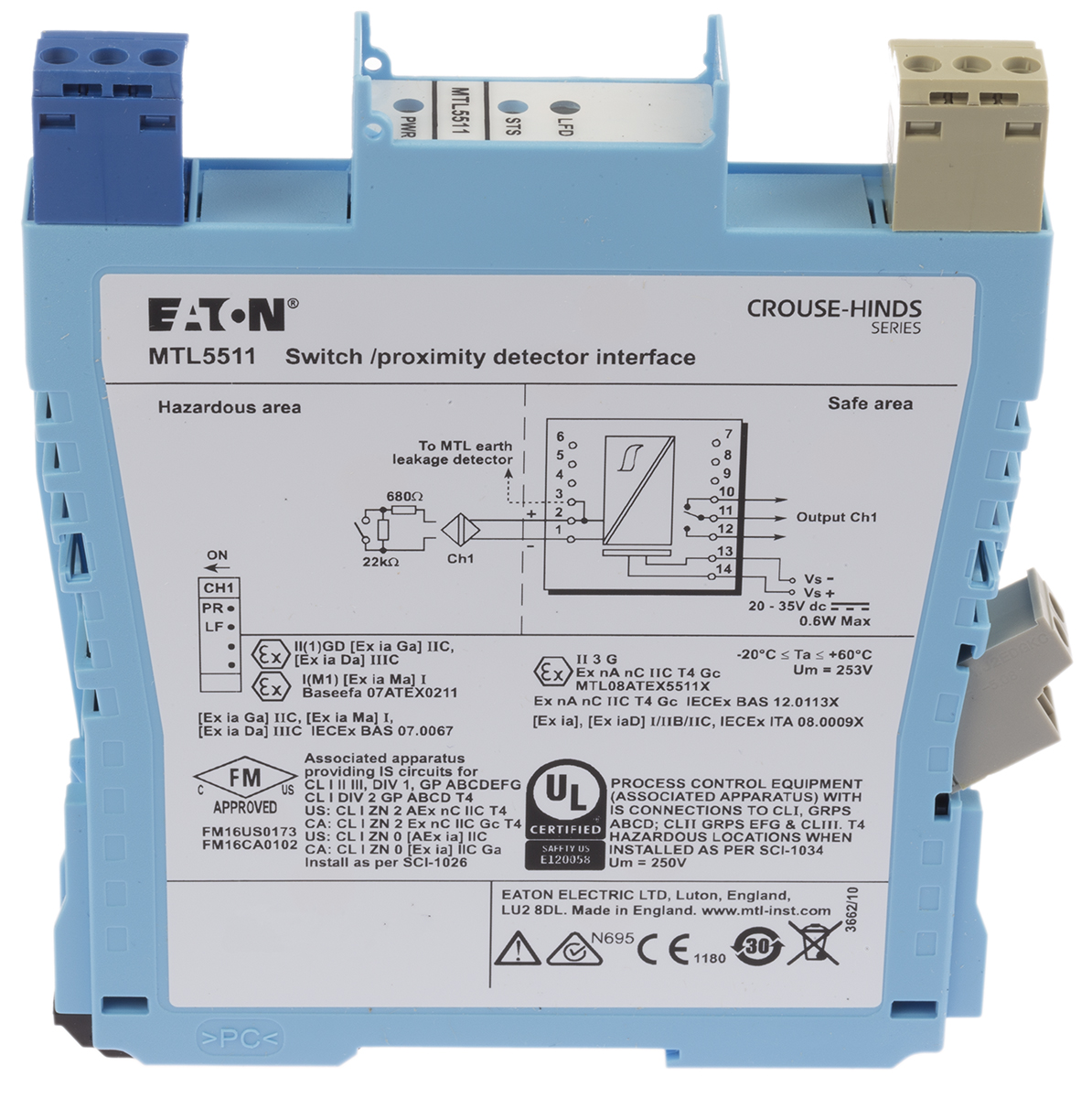 MTL5511/RS, Eaton