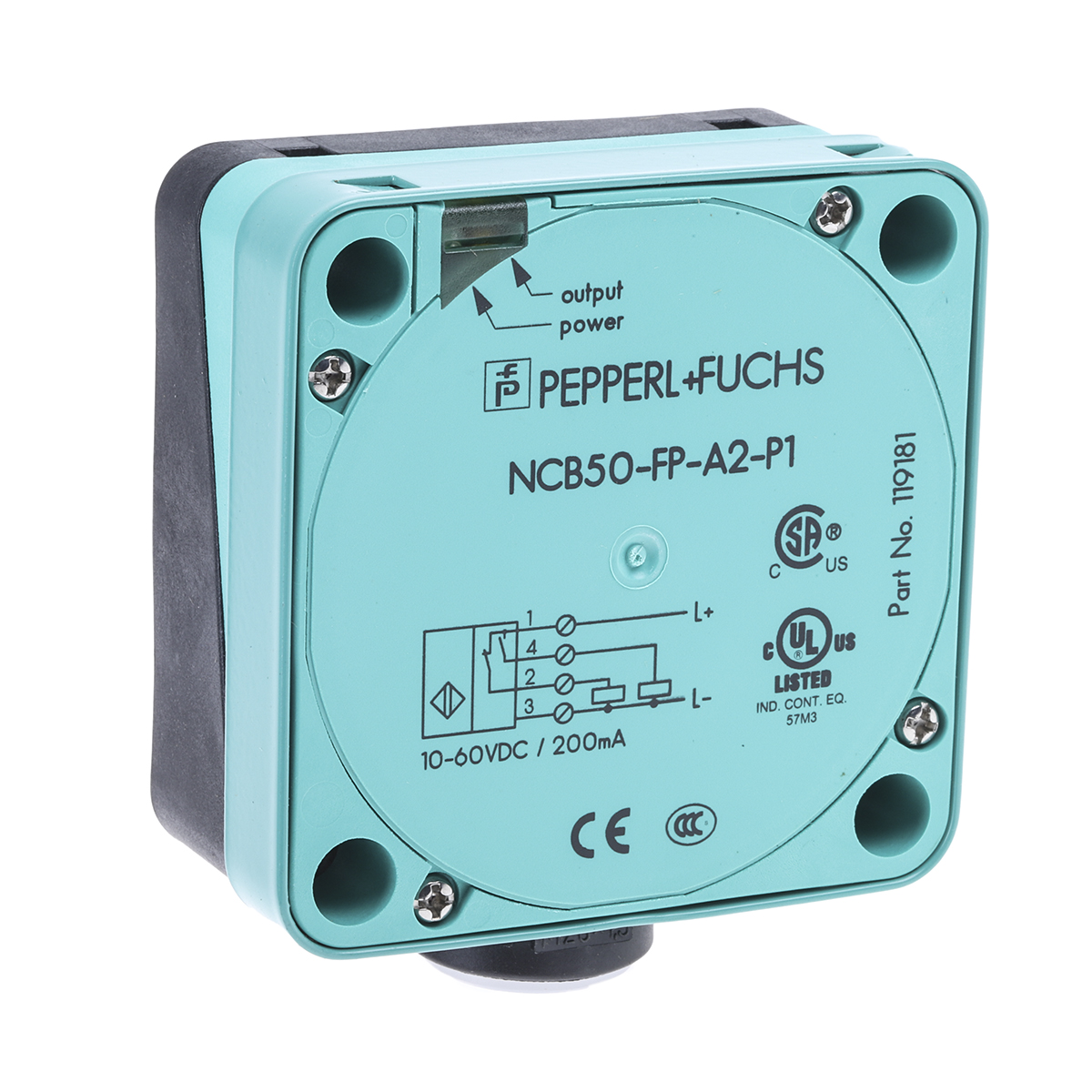 NCB50-FP-A2-P1, Pepperl + Fuchs