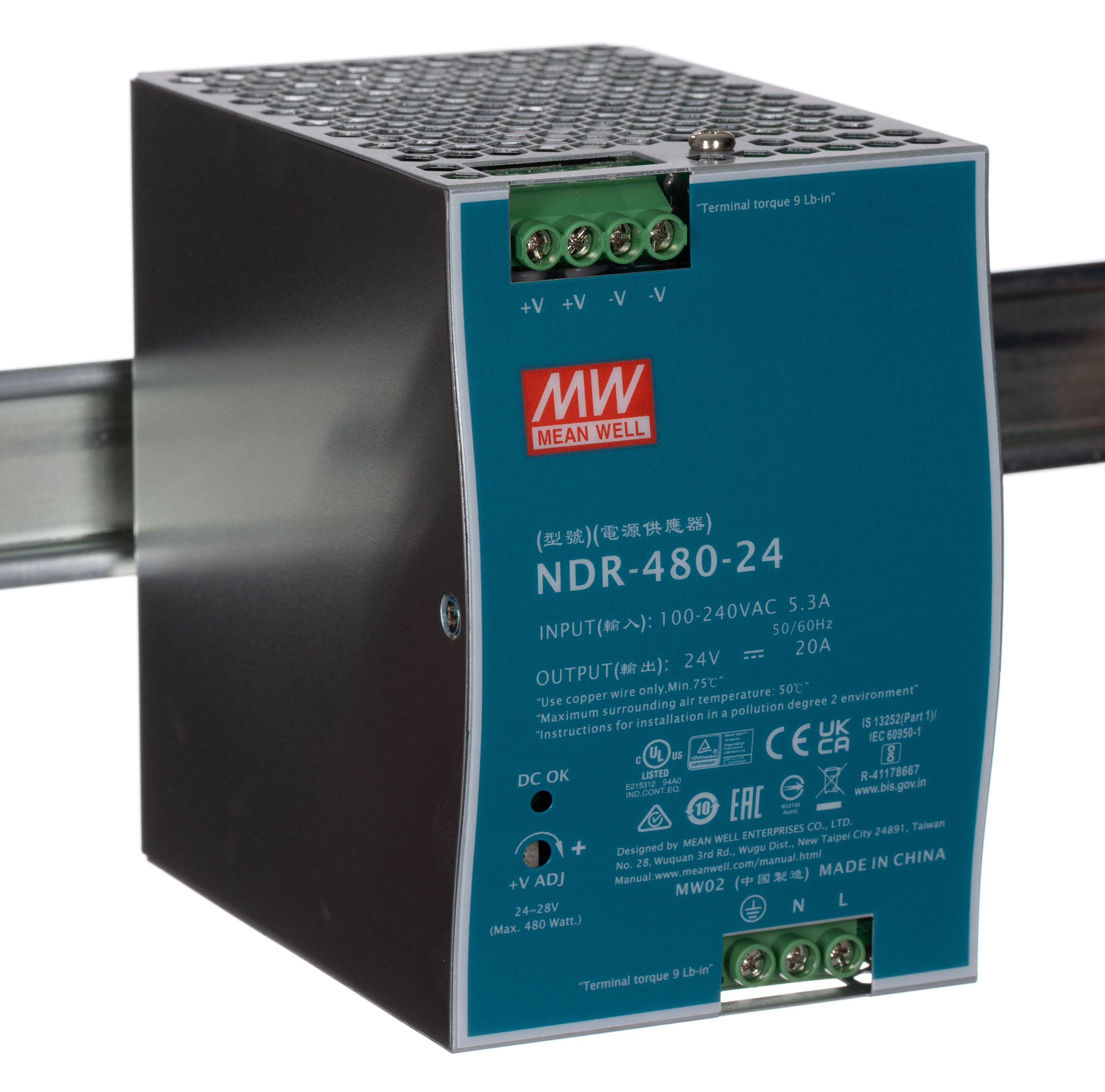 NDR-480-24, MEAN WELL