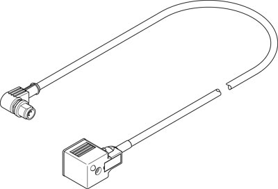 NEBV-A1W3-K-0.6-N-M12W3, Festo