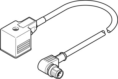 NEBV-A1W3F-P-K-0.6-N-M12W3, Festo