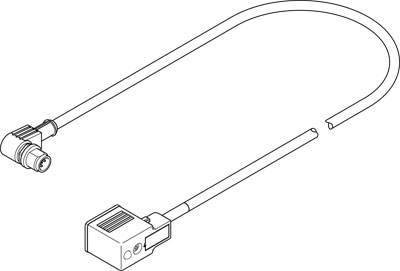 NEBV-B2W3-K-0.6-N-M12W3, Festo