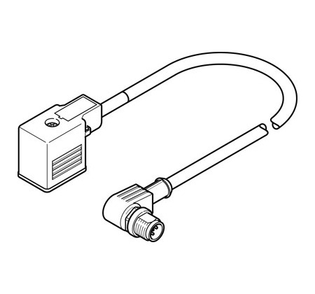 NEBV-B2W3F-P-K-0.3-N-M12W3, Festo