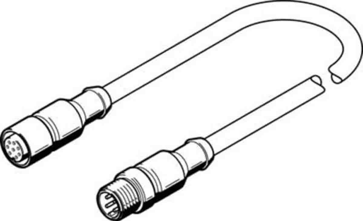 NEBV-M12G8-K-2-M12G4, Festo