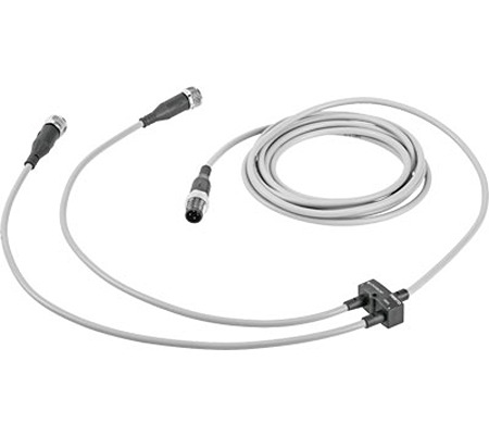 NEDY-L2R1-V1-M12G5-U-0.3L-M12G4-2.5R, Festo