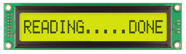 NHD-0116GZ-FL-YBW, NEWHAVEN DISPLAY INTERNATIONAL