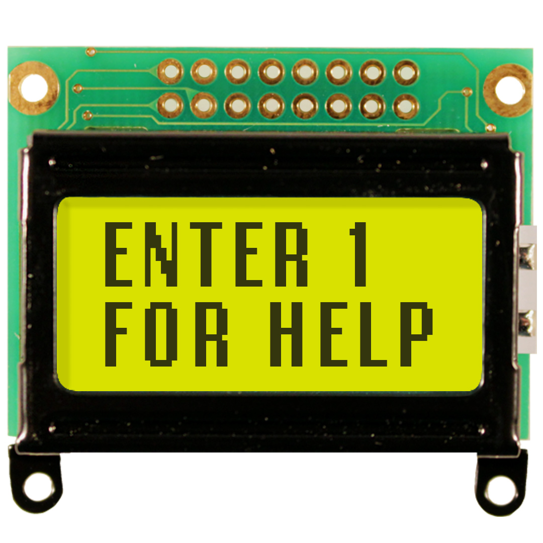 NHD-0208AZ-FL-YBW, NEWHAVEN DISPLAY INTERNATIONAL