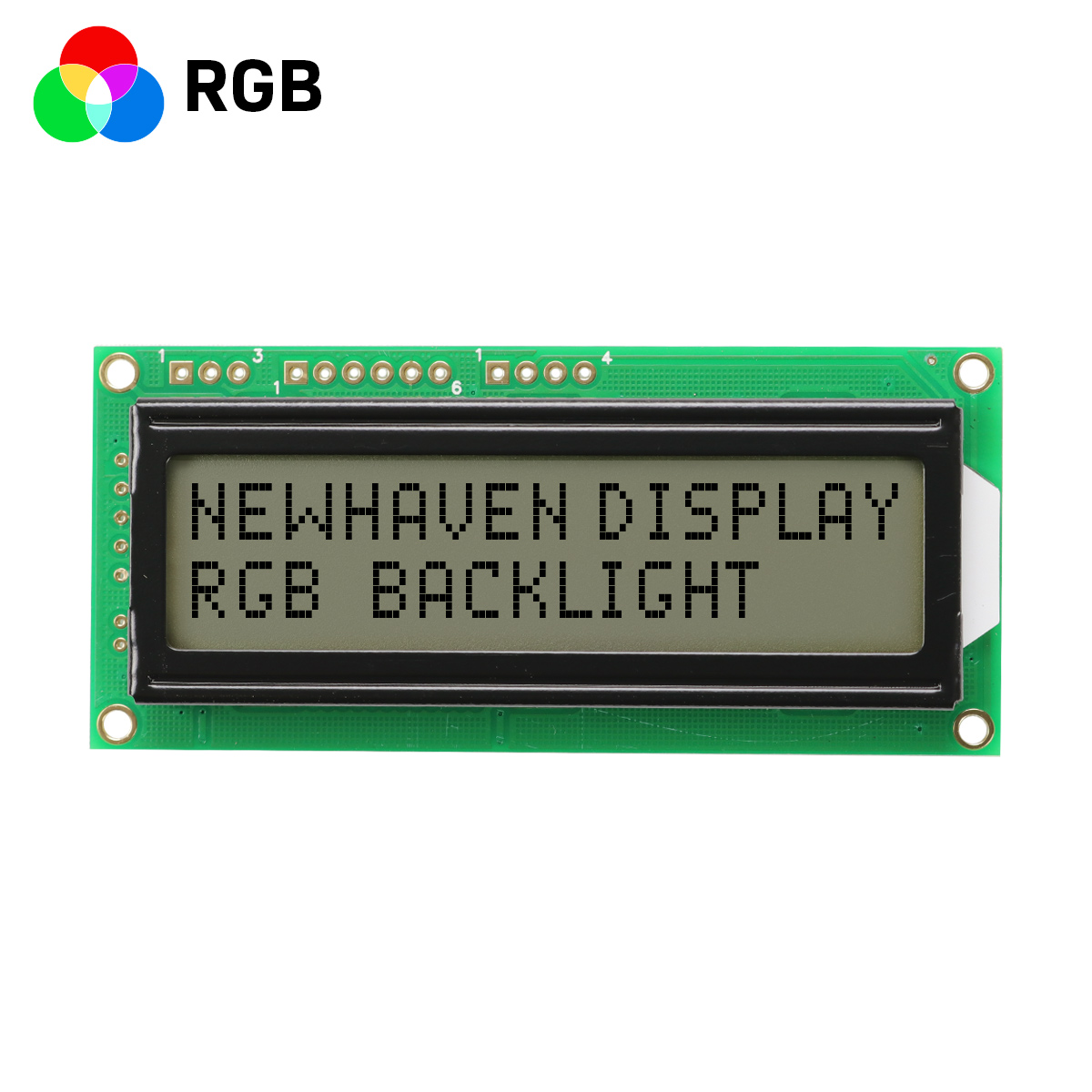 NHD-0216K3Z-FS(RGB)-FBW-V3, NEWHAVEN DISPLAY INTERNATIONAL