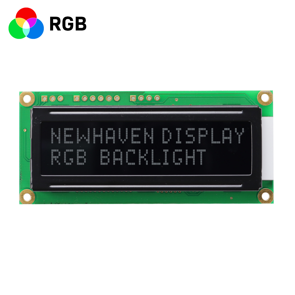 NHD-0216K3Z-NS(RGB)-FBW-V3, NEWHAVEN DISPLAY INTERNATIONAL