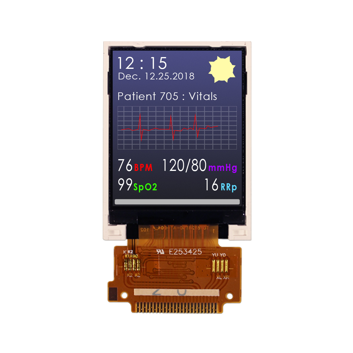NHD-1.8-128160EF-CTXI#, NEWHAVEN DISPLAY INTERNATIONAL