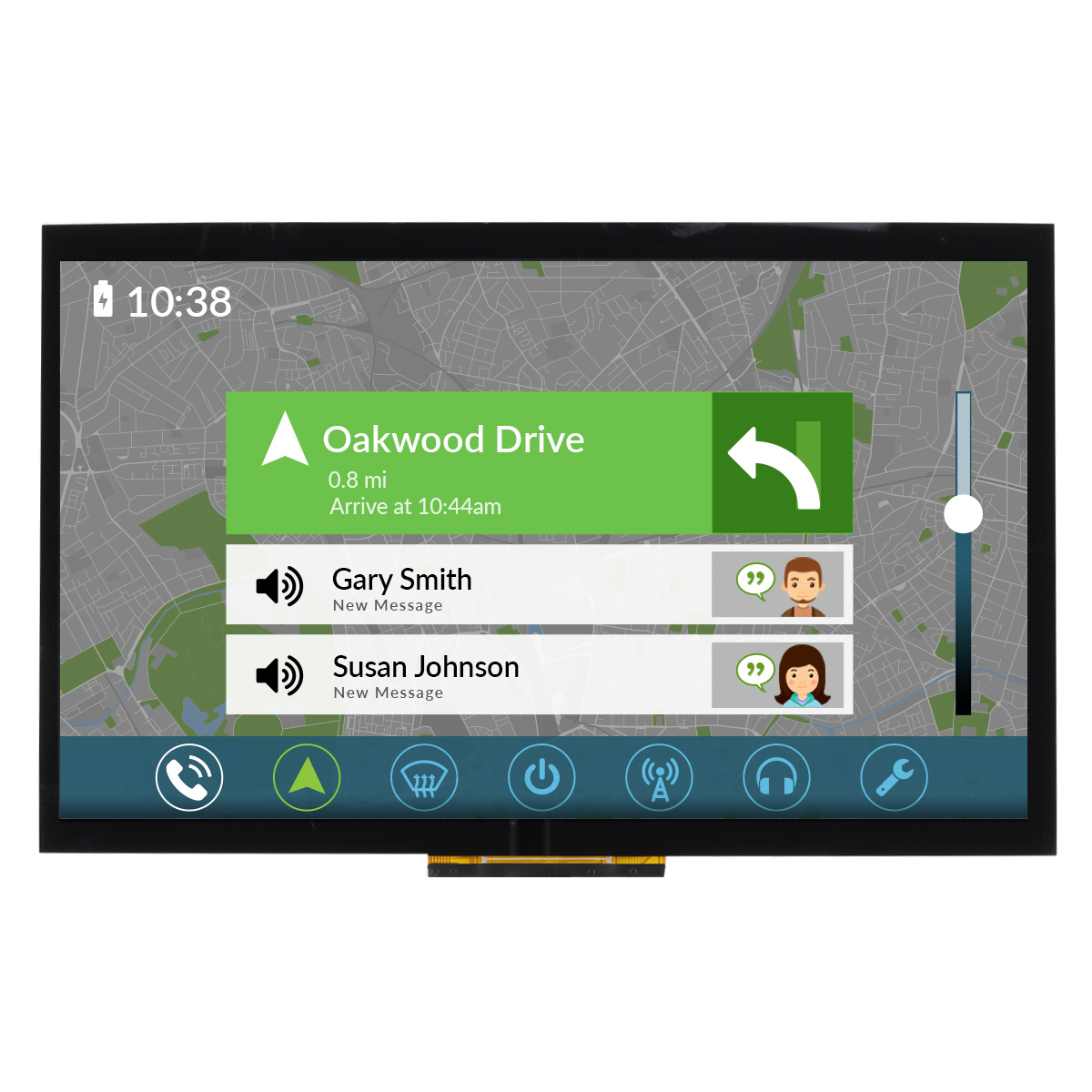 NHD-10.1-1024600BF-ASXP-CTP, NEWHAVEN DISPLAY INTERNATIONAL