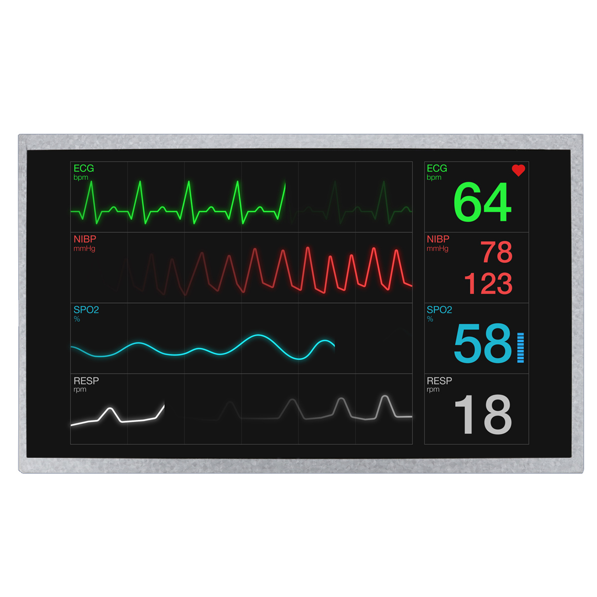 NHD-10.1-1024600BF-LSXP, NEWHAVEN DISPLAY INTERNATIONAL