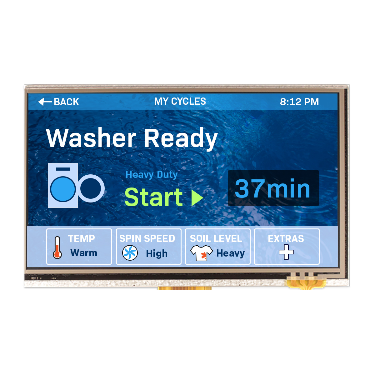 NHD-7.0-800480EF-ATXL#-T, NEWHAVEN DISPLAY INTERNATIONAL