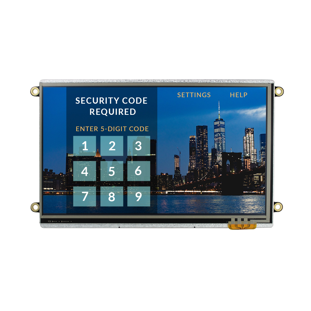 NHD-7.0-800480FT-CSXV-T, NEWHAVEN DISPLAY INTERNATIONAL
